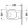 Duravit D-Code Wand-Flachspül-WC 540mm weiß 2210090000