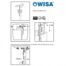 WISA Universal Füllventil Nr. 70 Aufputz/Unterputz 8035432572