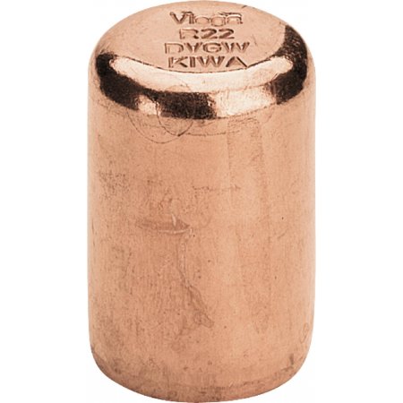 Viega Endverschlussstück mit SC Profipress 2457 in 18mm Einsteckende Kupfer