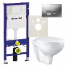 Geberit Duofix Basic Grohe Baukeramik WC-Sitz Saxo...