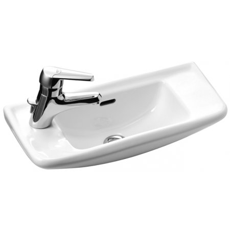 Saval 2.0 Handwaschbecken 50 51x 23 cm weiß Stichmaß 390mm
