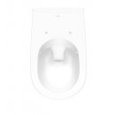V&B O.novo vita Wand-Tiefspül-WC ViCare barrierefrei Sitzhöhe 460mm spülrandlos mit Beschichtung weiß 4695R0R1