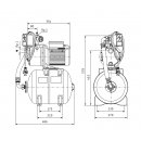 Wilo Jet Hochdruck-Kreiselpumpe Pumpenanlage HWJ 20L 230V...