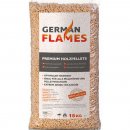 GERMAN FLAMES Holzpellets EN + plus A1 Sackware 15kg