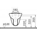 Vitra Norm Wand-Flachspül-WC 525mm mit Hygiene...