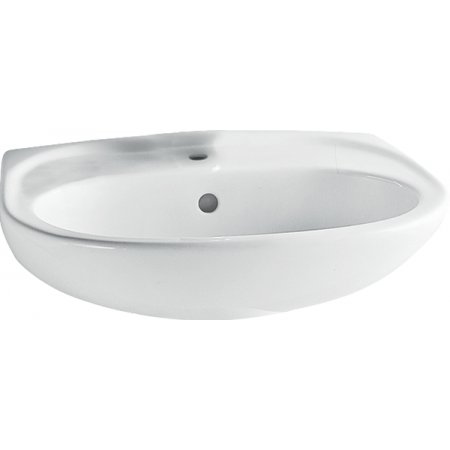 Vitra Norm Waschtisch 65cm mit Hygiene Glasur weiß 5089L003-1029