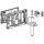 Einschub für Geberit DuoFresh Stick für Sigma UP-Spülkasten 12 cm in hochglanz-verchromt 115.062.21.1