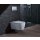 Geberit ONE Set Wand-Tiefspül-WC geschlossene Form spülrandlos Beschichtung und WC-Sitz mit Absenkautomatik 500.201.01.1
