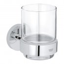 GROHE Essentials Glas mit Halter chrom 40447001