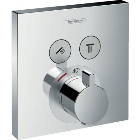 Thermostat Unterputz ShowerSelect Fertigset Thermostat Unterputz 2 Verbraucher 15763000